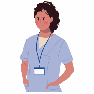 Clinic Nurse Manager illustration